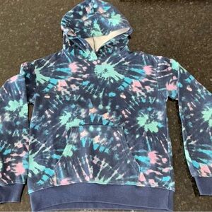 Girls super soft splashed Tie-Dye Hoodie with Front Pocket